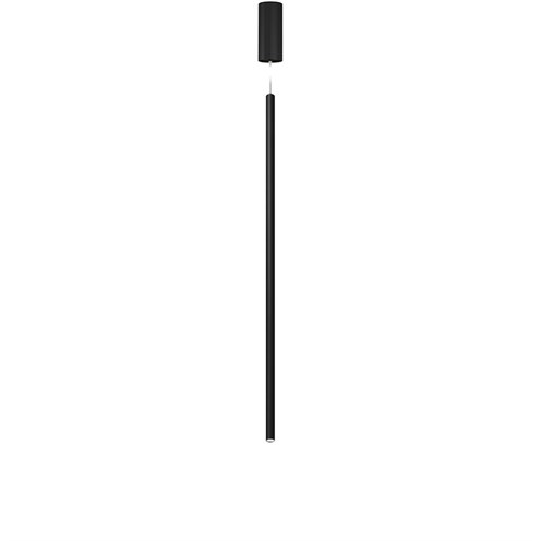 Panzeri+To-Be Ø2 LED 4W 181lm 2700K CRI>90, rippvalgusti, matt must